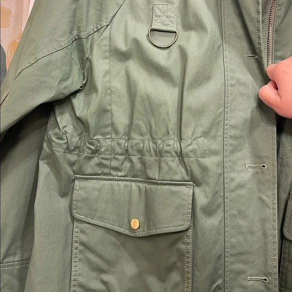 J. Crew Classic Field Jacket szXL in Cypress - Picture 11 of 15